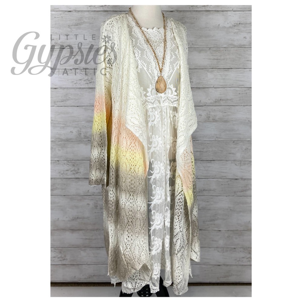 POL Ice Cream and Rainbow Beach Kimono - Picture 6 of 14
